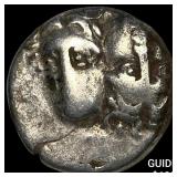 Greece Moesia, Istros 4th Cent. BC Silver Drachm