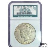 1922-S Silver Peace Dollar NGC