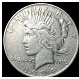 1934-D Silver Peace Dollar CLOSELY UNCIRCULATED