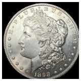 1898 Silver Morgan Dollar GEM BU