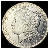 1884-O Silver Morgan Dollar CHOICE AU
