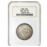 1936 York Half Dollar NGC MS65