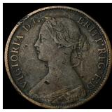 1861 Great Britain Copper 1 Farthing