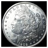 1902-O Silver Morgan Dollar GEM BU