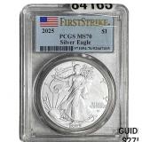 2025 Silver Eagle PCGS MS70