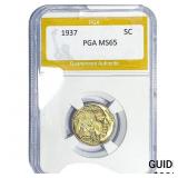 1937 Buffalo Nickel PGA MS65