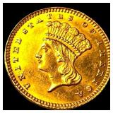 1888 Gold $1 Indian Head UNCIRCULATED