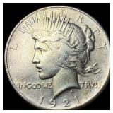 1921 Silver Peace Dollar LIGHTLY CIRCULATED