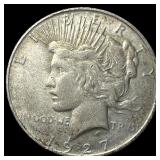 1927 Peace Silver Dollar CLOSELY UNCIRCULATED