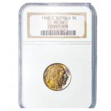 1938-D Buffalo Nickel NGC MS66