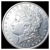 1891-S Silver Morgan Dollar UNCIRCULATED