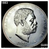 1883 Kingdom of Hawaii Dollar UNCIRCULATED +