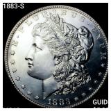 1883-S Morgan Silver Dollar UNCIRCULATED +