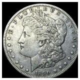 1890-CC Silver Morgan Dollar NEARLY UNCIRCULATED