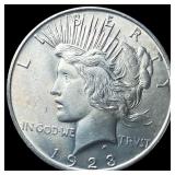 1923 Peace Silver Dollar GEM BU