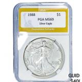 1988 Silver Eagle PGA MS69