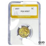 1937 Buffalo Nickel PGA MS67