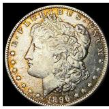1896-S Silver Morgan Dollar GEM BU