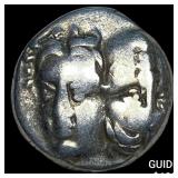 Greece Moesia, Istros 4th Cent. BC Silver Drachm