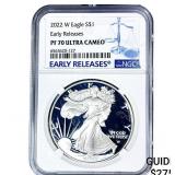 2022-W Silver Eagle NGC PF70 Ultra Cameo