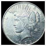 1923-S Silver Peace Dollar UNCIRCULATED