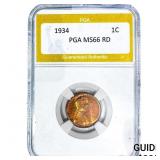 1934 Wheat Cent PGA MS66 RD