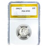 1942/1 Mercury Silver Dime PGA XF45