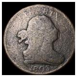 1803 Draped Bust Half Cent NEARLY UNCIRCULATED