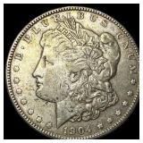 1904-O Silver Morgan Dollar CLOSELY UNCIRCULATED