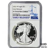 2022-W Silver Eagle NGC PF70 Ultra Cameo