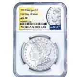 2023 Morgan Silver Dollar NGC MS70