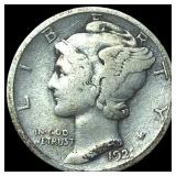 1924-S Silver Mercury Dime LIGHTLY CIRCULATED