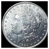 1884-O Silver Morgan Dollar GEM BU