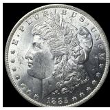 1885-O Silver Morgan Dollar GEM BU