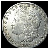 1897 Morgan Silver Dollar NEARLY UNCIRCULATED
