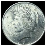 1923 Silver Peace Dollar GEM BU