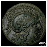 Greek Lysimachos 305-281 BC Bronze Drachm