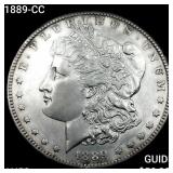 1889-CC Morgan Silver Dollar CHOICE AU