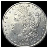 1897 Morgan Silver Dollar GEM BU