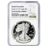 2020-W Silver Eagle NGC PF69 Ultra Cameo