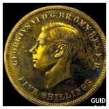 1951 Great Britain SIlver Crown Proof Like KM 880