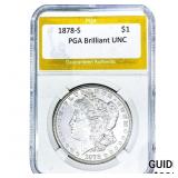 1878-S Morgan Silver Dollar PGA BU