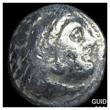 Macedonian Type of Alexander III Silver Drachm NE