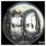 Greece Moesia, Istros 4th Cent. BC Silver Drachm