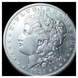 1883-S Silver Morgan Dollar CHOICE AU