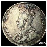 1919C Canada Newfoundland Silver 50 Cents