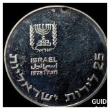 1976 Isreal Silver 25 Lirot Proof