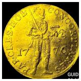 1776 Holland United Netherlands Gold Ducat