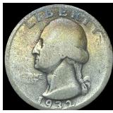 1932-D Silver Washington Quarter NICELY CIRCULATED