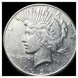 1926-S Silver Peace Dollar CLOSELY UNCIRCULATED